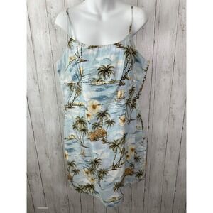 Women's KY's Dress Made In USA Hawaiian Tropical Size 2XL